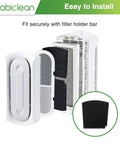 Premium Carbon Filter Replacement For TrueAir Pet Odor Purifier 04234G Compatible With 04384 04386 04532GM components shown