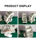 Rugged Outdoor Water Wheel Turbine Generator 100W Go To Ponds Streams Rivers And Canals Portable Hydroelectric Power Kit