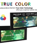 Auto Darkening Welding Lens For Helmet With HD True Color Optics 2x4.25 Inch Shade 3 And 11 featuring dual lens technology