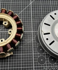 Washer Rotor Stator Replacement Part Plug And Play Direct Replacement Assembly For Most Standard Washing Machines Heavy Duty Construction Delivers Reliable Motor Speed Control And Long Lasting Performance DC97 20946A DC31 00155B DC93 00309D, washer motor parts shown
