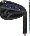 60 Degree Right Hand Golf Wedge Forged Full Face With CNC Milled Spin Gap Sand Lob Wedge For Men Premium Forging black finish