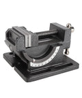 Rock Solid Heavy Duty 3 Inch Drill Press Vise With Cast Iron Frame And Hardened Steel Jaws designed for precision fab work.