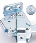 Detail of heavy duty galvanized steel 10 Pack Quick Release Horizontal Toggle Clamps Gh 12130 for woodworking and welding.