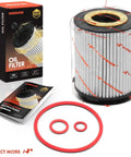 Oil Filter With 20K Miles Upgraded Protection Compatible With Mercedes-Benz Infiniti Freightliner and fitting accessories.