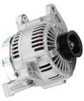 Rock Solid 4.7L Alternator Replacement For Dodge Dakota Durango And Jeep Grand Cherokee 1999 2000 Replaces 334-1338 side view
