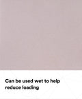 Handy Flexible Softback Sanding Sponge for Detail Work, Wet or Dry Use, fast cutting aluminum oxide abrasive close-up.