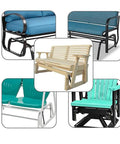 Outdoor gliders and garden benches with durable galvanized glider bearing arms 9 inch overall length 7 and a half inch center