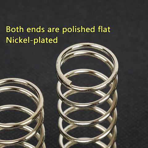 ARRMA 1/8 Mojave 4S Spring Steel Shock Absorber Springs 1.8mm Wire Diameter with polished flat nickel-plated ends