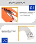 Heavy Duty Front Clamp C Clamp Pliers Made From High Carbon Steel for woodworking and welding, featuring stable grip design.