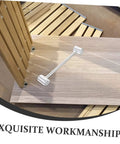 Beefy Heavy Duty Hinge Adjustment Wrench Tool For Door Repair shown on wooden surface