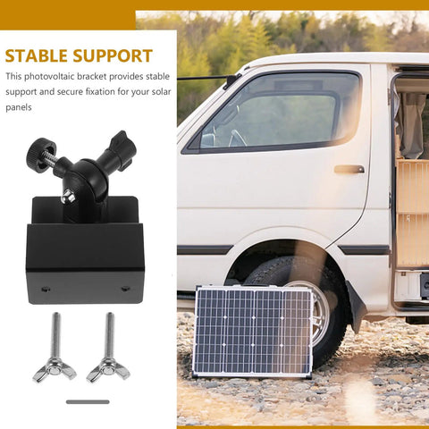 Aluminum Solar Panel Mounting Bracket For Gutter Or Roof Mounting With Universal Compatibility No Nonsense Secure Fixation