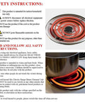 Close-up of electric burner from 4 Pack MP22YA Electric Range Burner Elements Set With Easy Install 6 Inch MP15YA And 8 Inch MP21YA Replacements