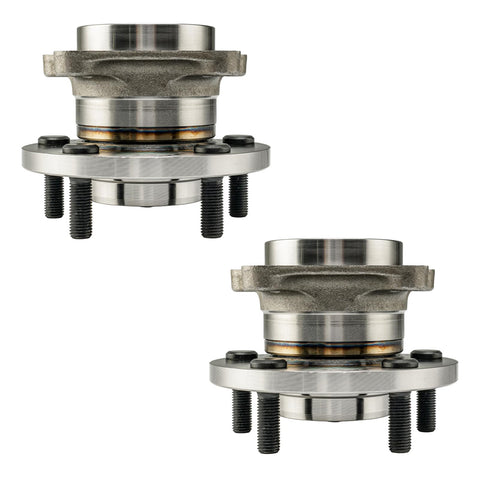 512449 Pair Rear Wheel Hub Bearing Assembly Drop-In Replacement For 2007-2015 Mazda CX-9 AWD 5-Lug, premium materials