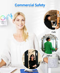 Wireless Door Chime Sensor Alarm When Door Opens For Easy Home Safety Ideal Toddler Barrier And Dementia Care Reminder No Wiring Needed Quick Setup No Fuss Loud Alert For Catching Every Open Door Peaceful Home for cafe, office, mall use