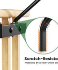 Heavy Duty Deck Hook Railing Bird Feeder Hanger With Rustproof Coating For Flower Baskets And Outdoor Patio Decor built with a scratch-resistant sleeve.