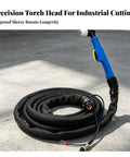 Professional Grade Rock Solid Heat Resistant Metal Severing Torch With Extra Long 10 Meter Cable For Shop Ready Fabrication and Heavy Duty Repairs Featuring Deadly Clean Cuts And No Fuss Air Discharge Build with precision torch head and fireproof sleeve.