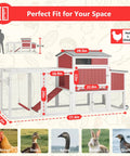 Diagram of a Mobile Wooden Chicken Coop With Nesting Box, showing dimensions and suitable for 2-4 chickens, with wheels