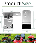 46 Inch Deck Brake Assembly Replacement For T Bilt MTD Craftsman Yard Machines Yard Man Lawn Tractors And More Replaces 98304525 98304511 And A Breeze To Install with dimensions and lawn mowers
