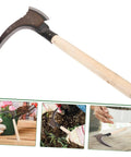 Tough As Nails Hardwearing Manganese Garden Sickle Multi Functional Weeding Hook For Gardening And Harvesting Cutting Tool