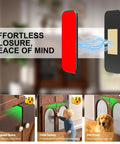 Six Pack No Drill Invisible Magnetic Cabinet Catches Stainless Steel With Heavy Duty Adhesive for safety and pet proofing
