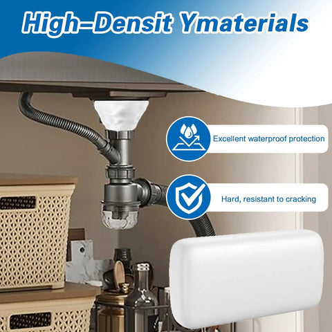 Sealant Clay For Wall Holes And Duct Seams, Waterproof Moldable Putty for drain pipes under sink with highlighted features.