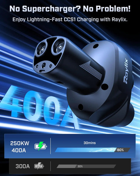 Upgraded Ccs To Tesla Charging Adapter Drops In Seamless 250Kw Level 3 Dc Fast Charge for fast charging with 250Kw, 400A.