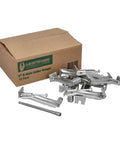Heavy Duty Gutter Hangers For 5 Inch K Style Gutters With Clip And Speed Screw Quick Install 10 Pack Hidden Bracket Support