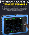 2In1 Portable Digital Oscilloscope And DDS Signal Generator With 10MHz Bandwidth, 48 MSps Sampling, showing TFT Display and controls