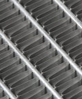 Close-up of aluminum fins on 2 Row Radiator With Aluminum Fan Shroud For Civic 1992 Through 2000 Del Sol 1993 Through 1997 Integra 1994 Through 2001