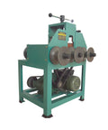 Jaryannix Heavy Duty Electric Pipe Bender For Stainless Steel Tube Roller Bending Machine W/ Nine Round And Eight Square Die Sets 1.5kw 110v Power Unit, showing the machine's heavy-duty frame and die sets.
