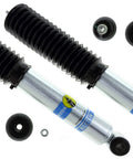 5100 Series Front And Rear Shock Absorbers For Silverado Sierra 1500 HD 2500 2500 HD 3500 3500 HD Models Built For A Smoother Ride And A Breeze To Install shown with components