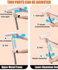 Extendable 9 Inch Paint Roller Kit With 6 Pack Includes Five Microfiber Roller Covers 1/2 Inch Nap Telescoping Roller Frame instructions