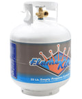20 Pound Steel Propane Tank With Type 1 Overflow Protection Valve For Grills And BBQs DOT Approved Cylinder for Camping