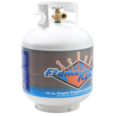 20 Pound Steel Propane Tank With Type 1 Overflow Protection Valve For Grills And BBQs DOT Approved Cylinder for Camping