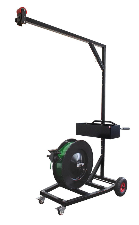 Heavy Duty Tool Balancer Strapping Dispenser For Steel And Poly Strap EP-3550 built tough with industrial steel frame