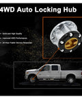 4WD Auto Locking Hub showing solid construction and performance features, designed for enhanced 4WD use.
