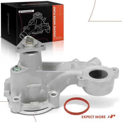 Engine Water Pump For Ford F-150 And Mustang 2011-2023 V8 5.0L DOHC With O Ring 3 Bolt Flange Replaces OEM Durable Cooling Pump