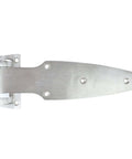 1-5-8 Inch Offset Satin Stainless Steel Heavy Duty Walk-In Cooler Door Hinge, corrosion-resistant for marine environments.