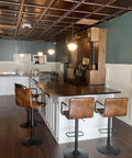 From Plain To Beautiful In Hours Aged Copper Tin Look PVC Ceiling Tiles 2x2 Ft Lay In Or Glue Up Covers 40 Sq Ft in a restaurant setting