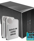 Top Shelf Dual Bay Usb 3.0 External Hard Drive Yields Knockout 44Tb Storage with two drives visible side by side.