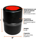 Bear-Resistant Food Canister For Backpacking And Camping In Bear Country IGBC Approved Bear-Proof Container Lightweight Gear For Hiking