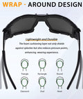 Premium Wrap Around Antifog Safety Glasses With Protective Eyewear And Foam Seal Gasket Offering Kick Ass Impact Shield and Snag Free Vision on Heavy Duty Worksites Daily with lightweight design.