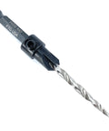Adjustable Wood Countersink Drill Bit Set For Woodworking With 11/64 Inch Countersink And Size Eight Bit Four Cutter Pro Grade High Speed Steel
