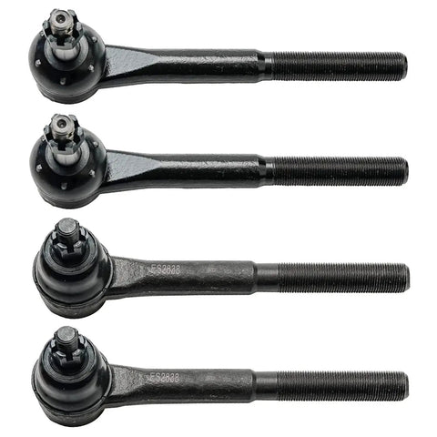 Tie rods from 17 Piece Front End Kit For Chevy Tahoe And GM Trucks 1995 To 2000 K1500 K2500 Escalade Ready To Roll Wheel Bearing Hubs
