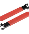 Collet Chuck Wrench Set For Milling Machines And Lathes ER11M Two Pack With Red Non Slip Handles 100 mm, 7 mm opening