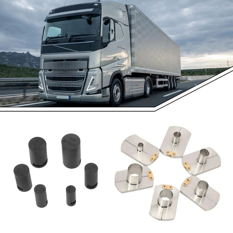 Pneumatic Pipe Removal Tool for 6mm, 8mm, 10mm, 12mm, 14mm, 16mm Lines with Quick Release Fits Volvo Truck and Kanala Parts
