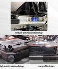 10 Quart ABS Oil Drain Pan With Spout Low Profile Catch Basin For Harley Davidson Touring And Softail Models in use under motorcycle