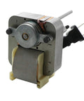 Universal Heater Vent Fan Motor Replacement 0.9 Amp 120V 3200 RPM CW 7/32 x 3 Shaft With 2 Mounting Studs visible
