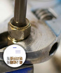 Hex Standoff And Screw Nut Kit With Stainless Steel And Brass Hardware in use for machine assembly with wrench and components