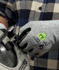 ANSI A4 Liquid Repellent Nitrile Work Gloves With DuraBlend 13 Gauge Shell Foam Palm Coating For Maximum Grip On Wet Or Oily Surfaces